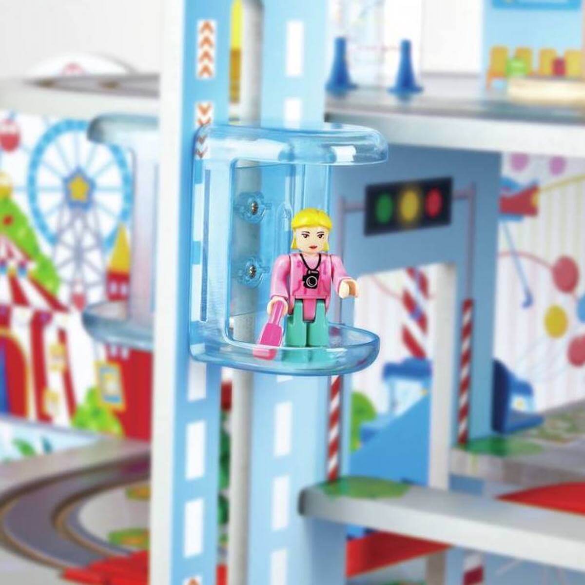 Mega City Eisenbahn Set Hape