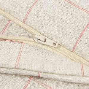 Mid-season Babyschlafsack, 6-18 Monate. Nobodinoz Natur mit rot