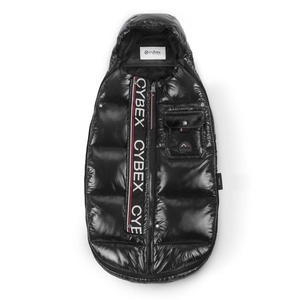 Mini Fußsack Platinum Winter Deep Black Cybex schwarz