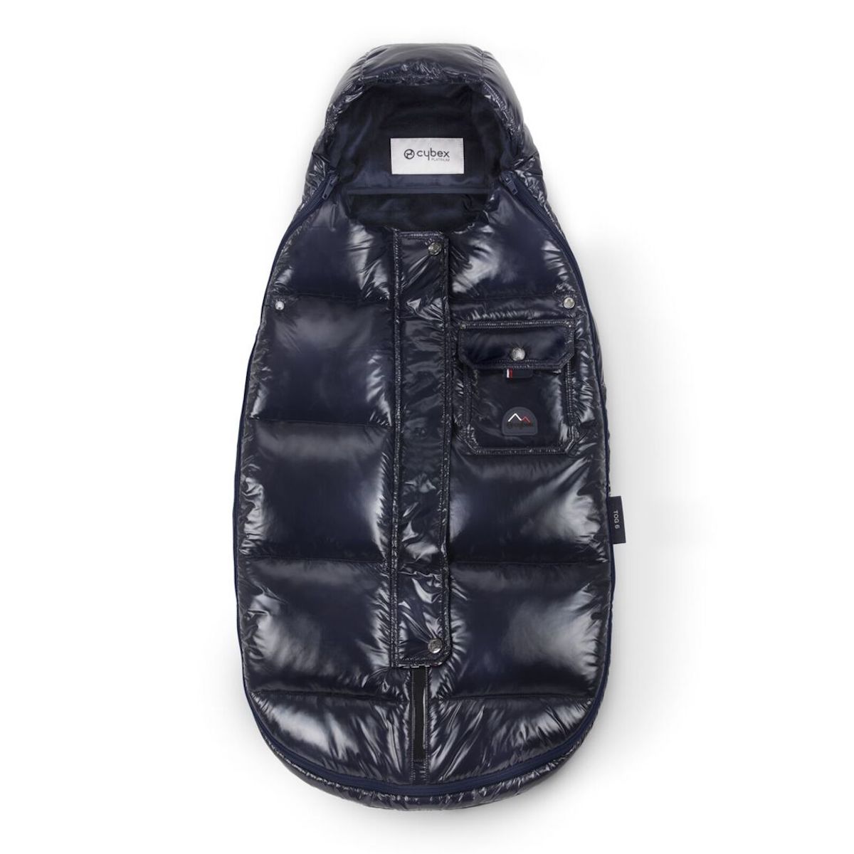 Mini Fußsack Platinum Winter Nautical Blue Cybex navy blue