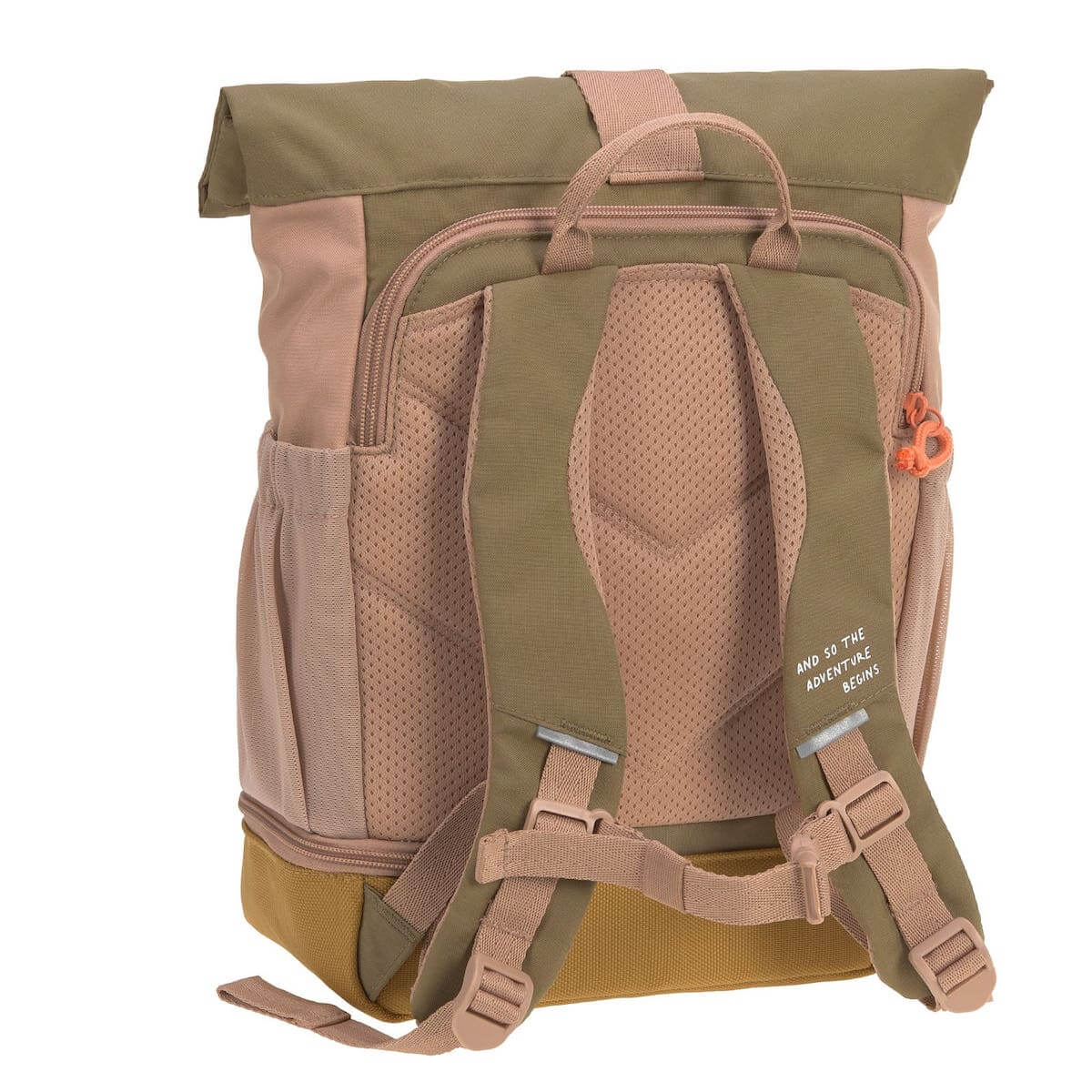 Mini Rolltop Backpack Nature Laessig hazelnut