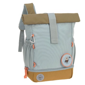 Mini Rolltop Backpack Nature Laessig light blue