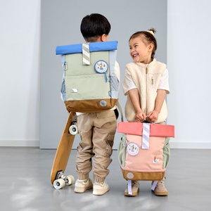 Mini Rolltop SUNNY EXPLORER Rucksack Laessig rosa