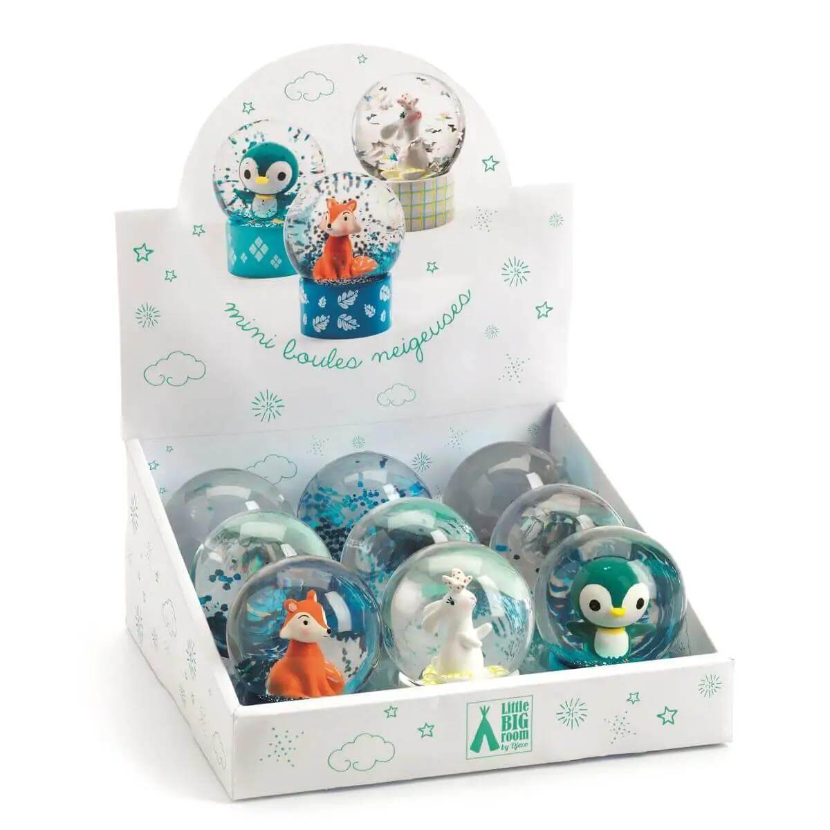 Mini-Schneekugeln SO WILD Djeco