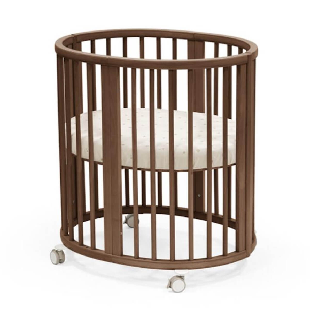 Mini Spannbettlaken SLEEPI V3 Stokke flower ecru OCS