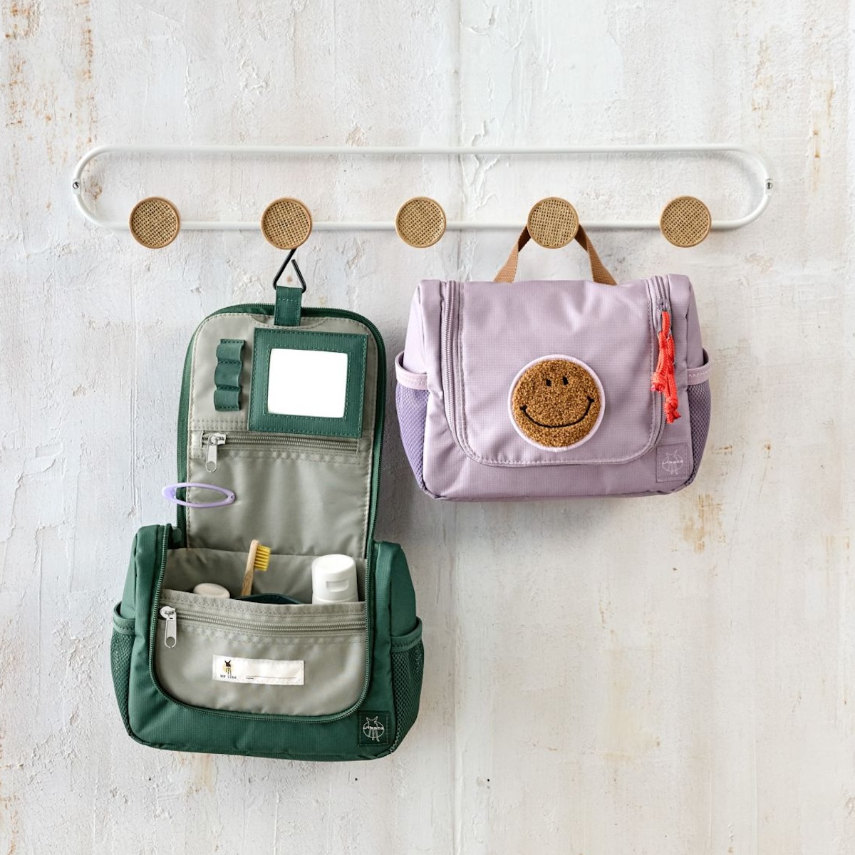 Mini Washbag Little Gang dark green