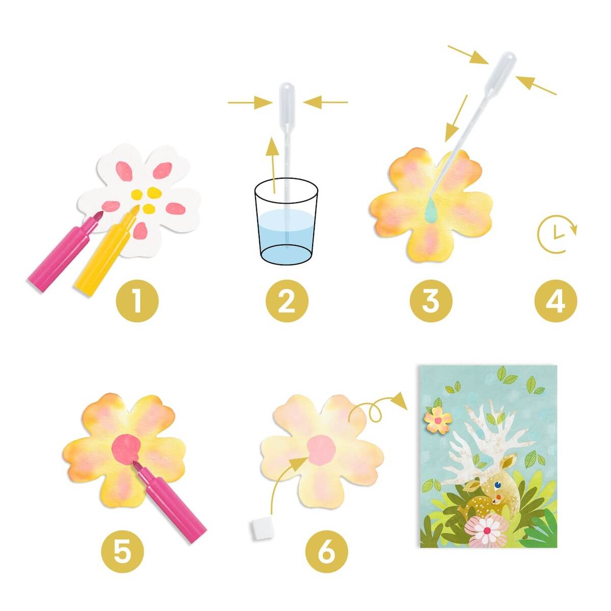 Mit Löschpapier Packaging Djeco