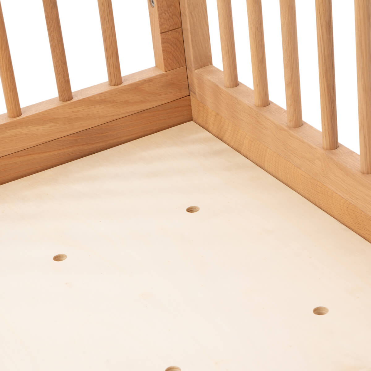 Mitwachsendes Babybett PURE Nobodinoz massiv Eiche