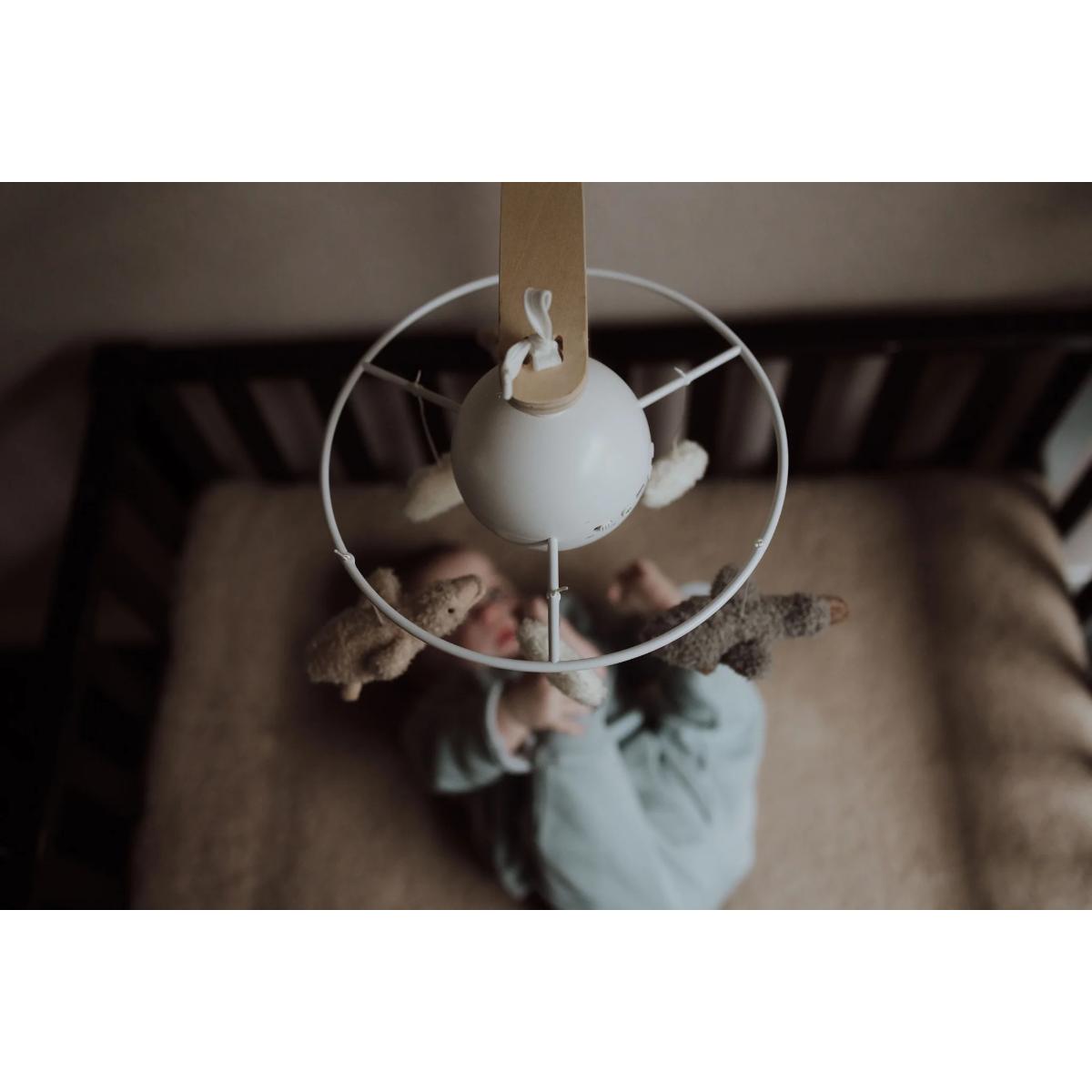 Mobile baby LIVA Flow Amsterdam white