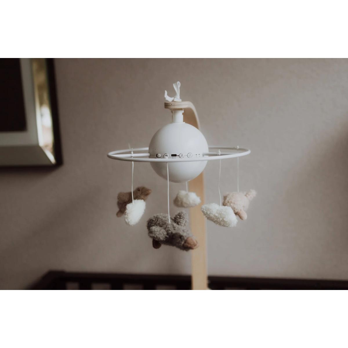 Mobile baby LIVA Flow Amsterdam white