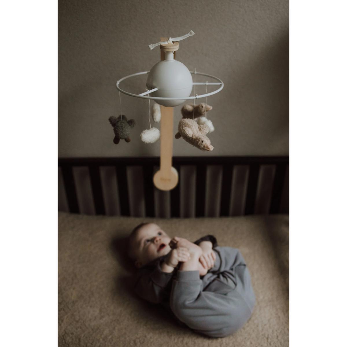 Mobile baby LIVA Flow Amsterdam white