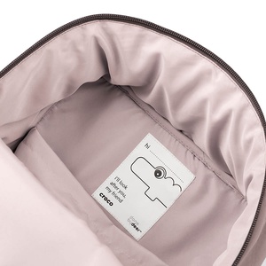 Mochila infantil acolchada Croco Rosa Done by Deer