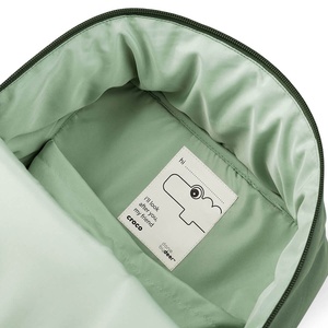 Mochila infantil acolchada Croco Verde Done by Deer