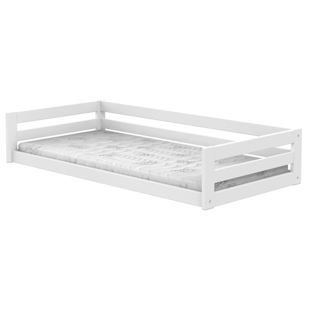 Montessori-Bett 90x200cm ELEMENTS Lifetime Weiß