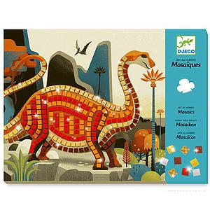 Mosaike Metallische Dinosaurier Djeco