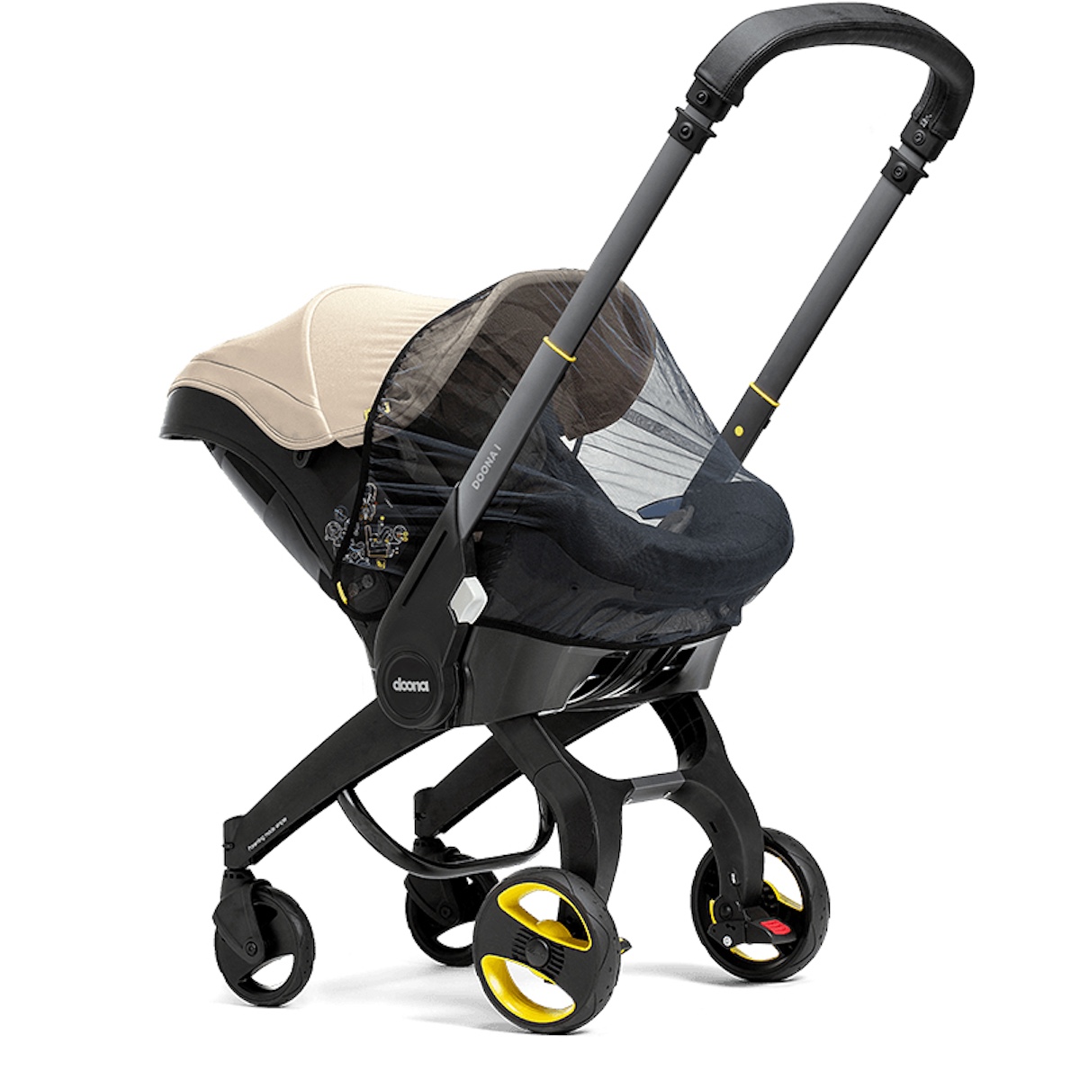 Moskitonetz für Kinderwagen Doona X black