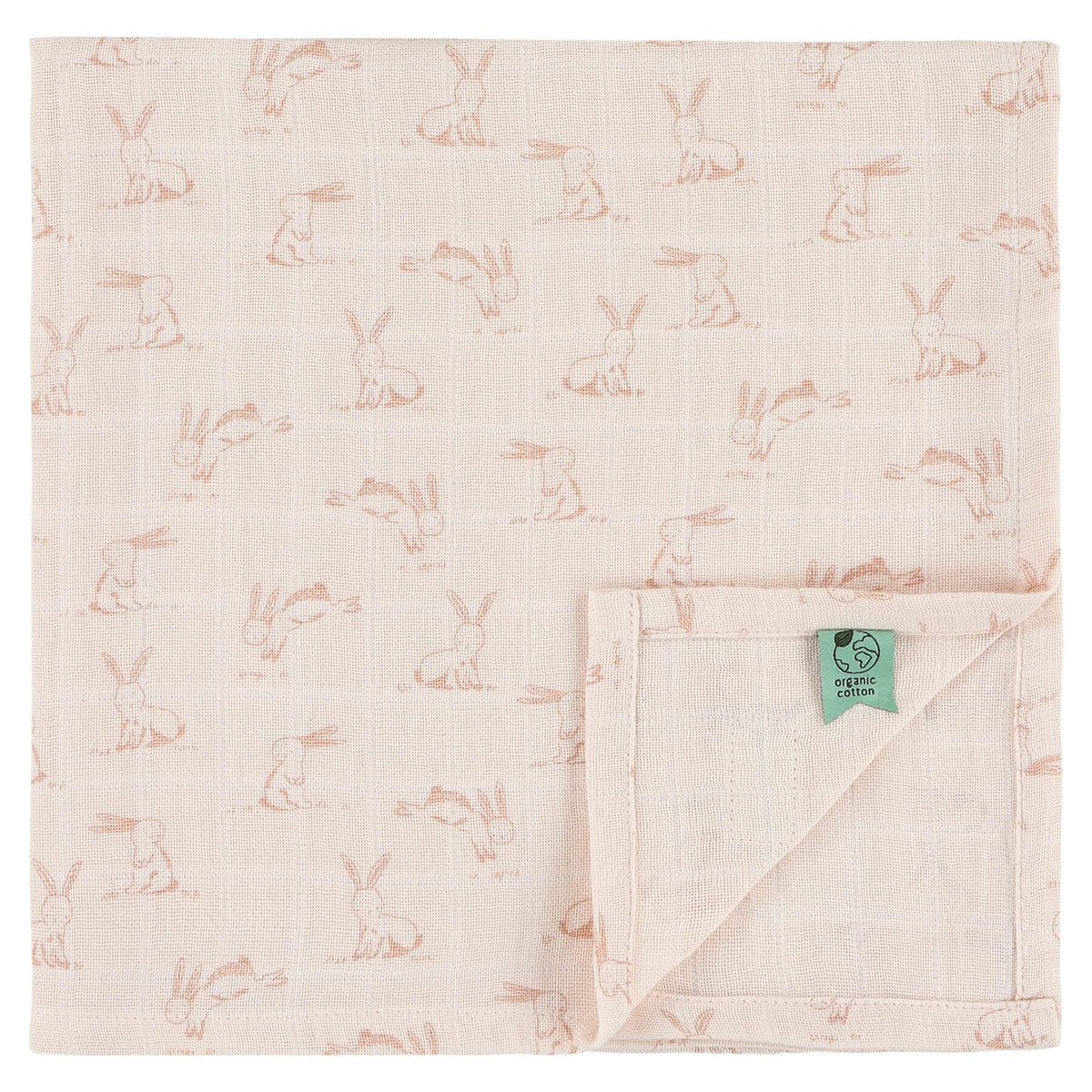 Mulltücher 3er Pack Mix 55x55cm Rosy RABBIT Trixie