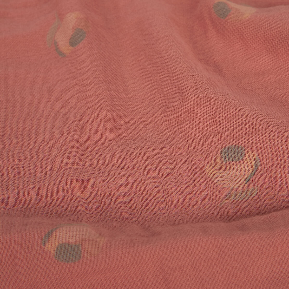 Mullwindel 70x70cm WABI SABI Nobodinoz Blossom Rosewood