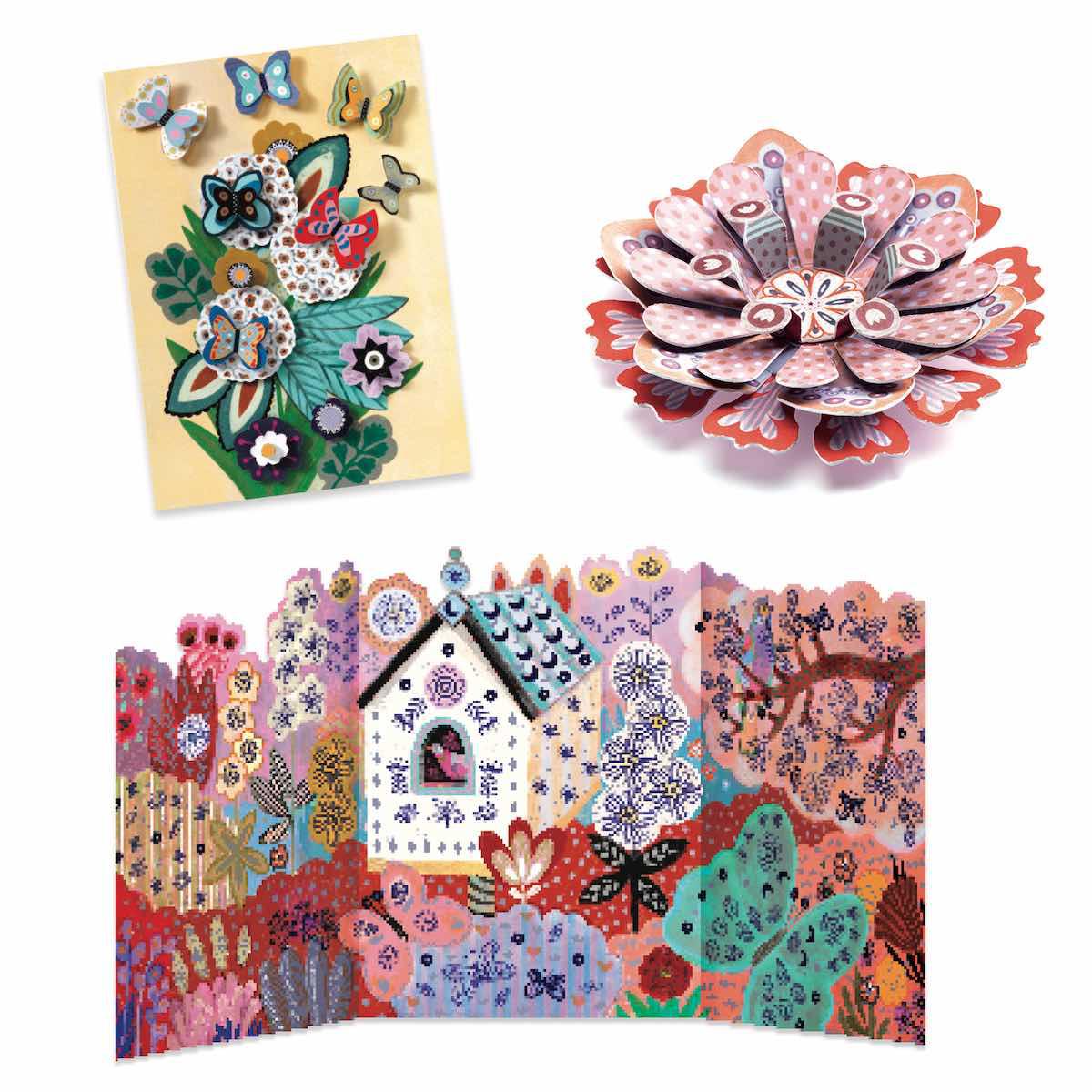 Multiaktivitätsboxen Der Blumengarten Djeco