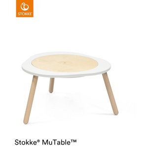 Multifunktionaler Spieltisch MUTABLE V2 Stokke Weiß