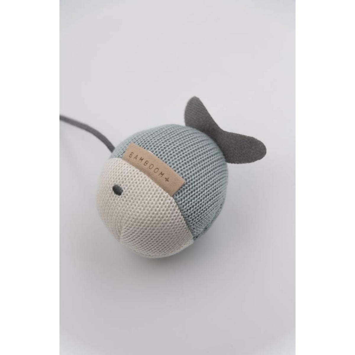 Music toys mobile 4pc fish Bamboom blue