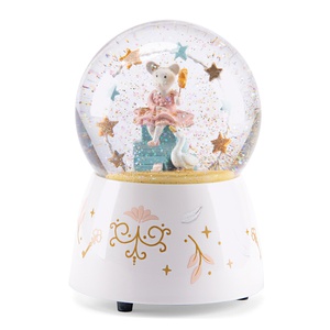 Musikalische Schneekugel LA PETITE ÉCOLE DE DANSE (Die kleine Tanzschule) Moulin Roty