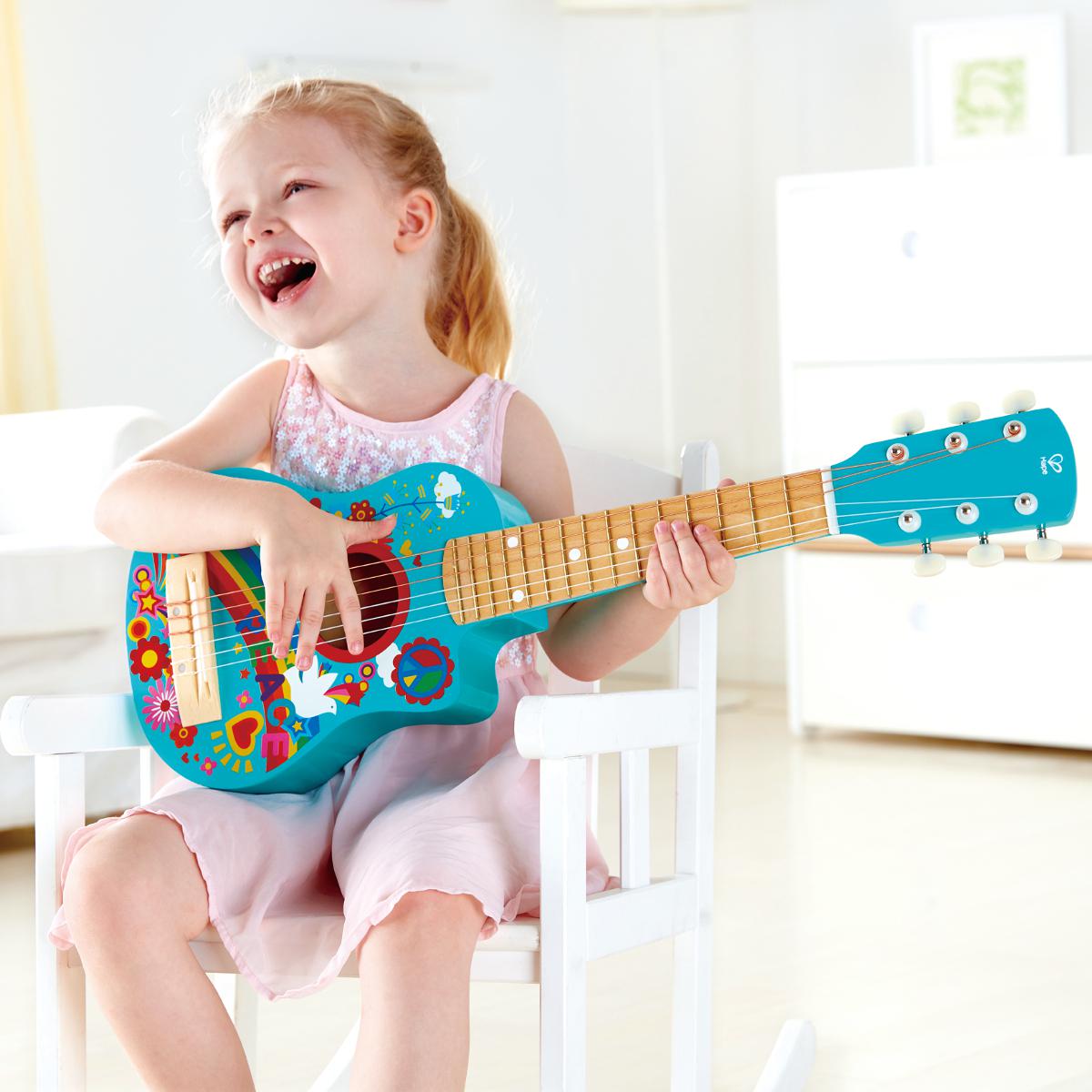 Musikinstrument FLOWER POWER GUITAR Hape