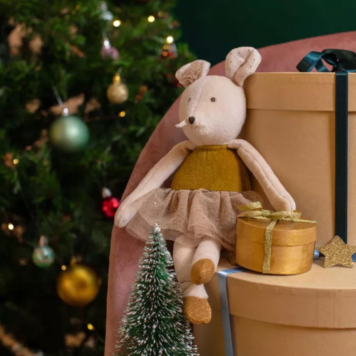 Musikmaus Plüsch DIE KLEINE TANZSCHULE Moulin Roty