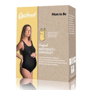 Mutterschafts-Badeanzug Original S Carriwell Schwarz