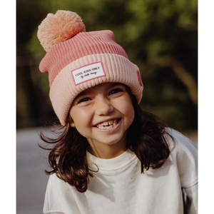 Mütze 9-18M Block Blush Hello Hossy