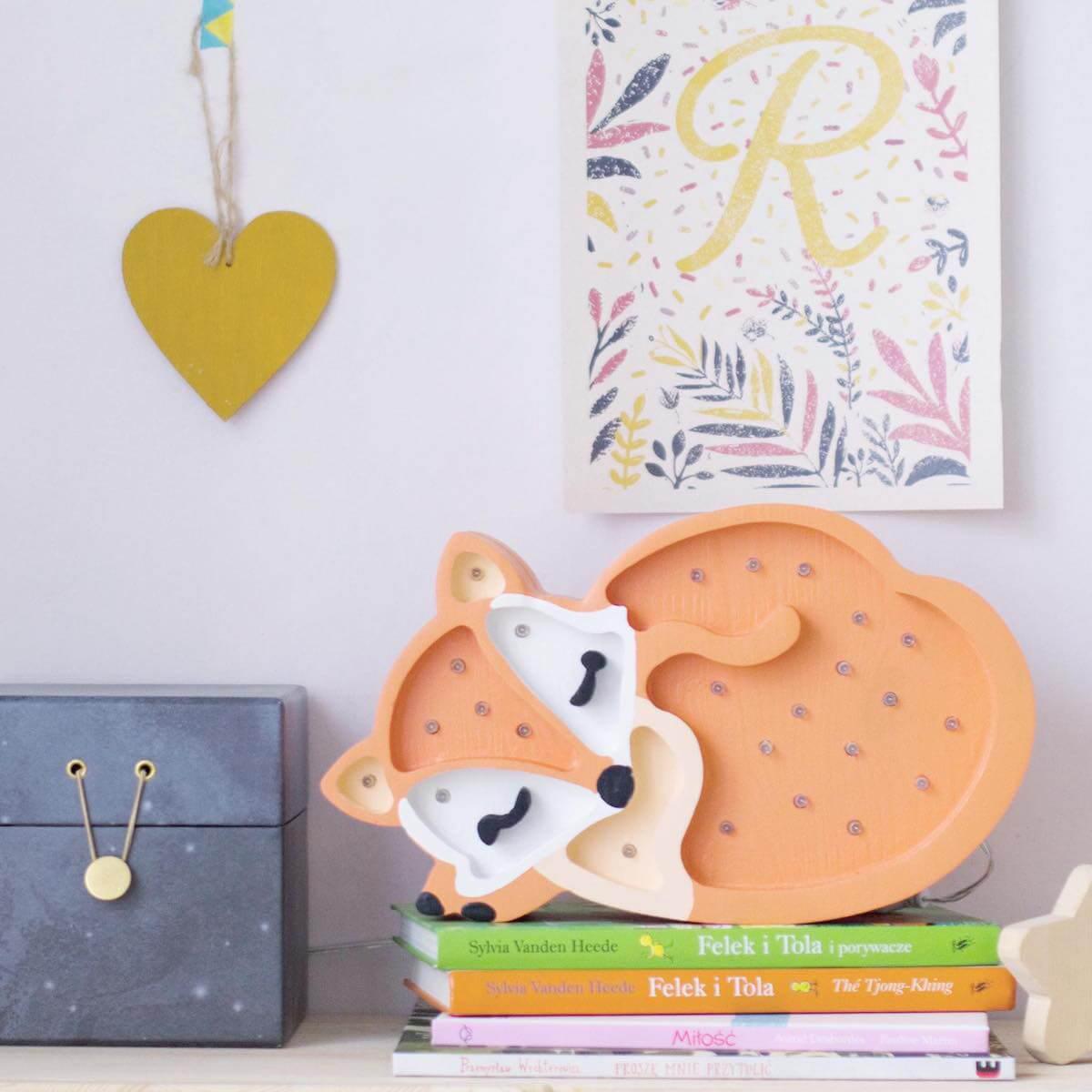 Nachtlicht FUCHS Little Lights wild orange