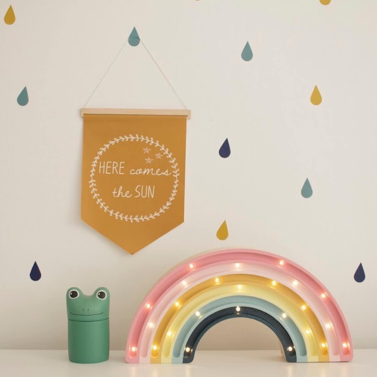 Nachtlicht RAINBOW Little Lights retro