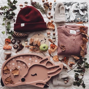 Nachtlicht REH Kleine Lichter Wald Hellbraun