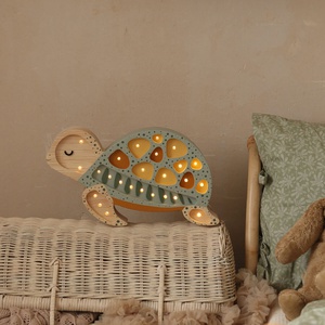 Nachtlicht TURTLE Little Lights Galapagos Sage