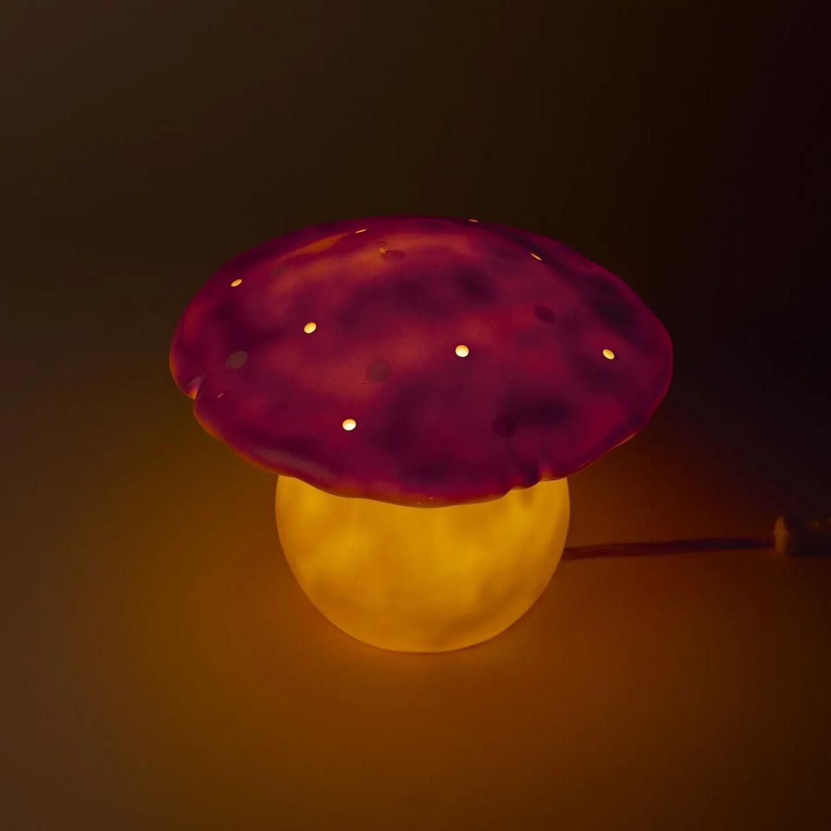 Nachtlichtlampe Champignon Mediumrose Egmont toys