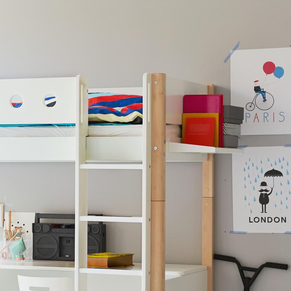 Nachttisch zum Einhängen WHITE by Flexa weiß