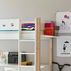 Nachttisch zum Einhängen WHITE by Flexa weiß