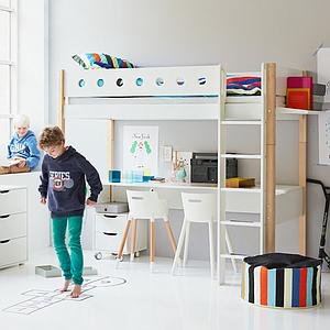 Nachttisch zum Einhängen WHITE by Flexa weiß