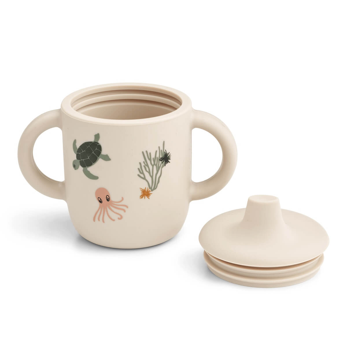 Neil Sippy Cup Liewood Sea creature sandy Drop 1/24