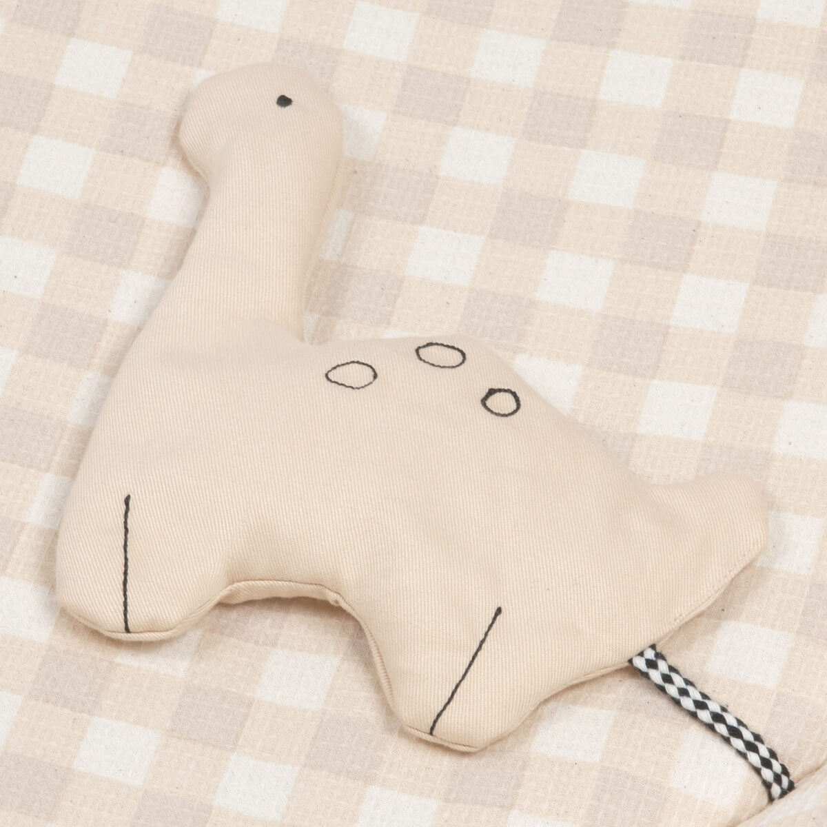 NEST Nobodinoz Dinos - Runder Spielteppich für die Sinne