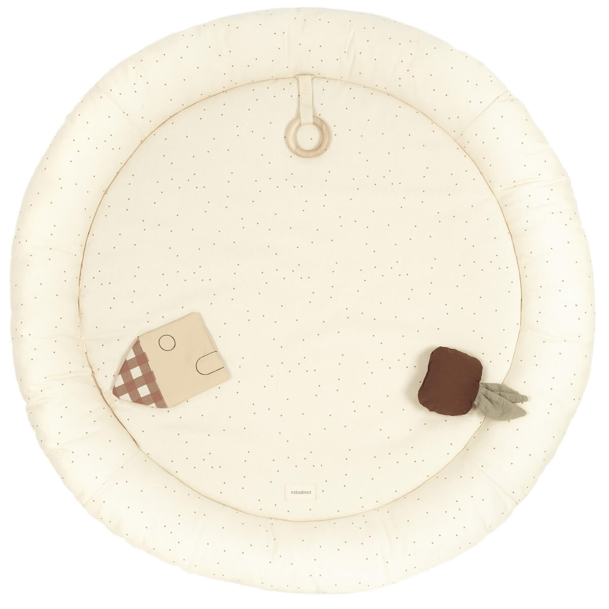 NEST Nobodinoz Sweet Home Runder Spielteppich für die Sensorik