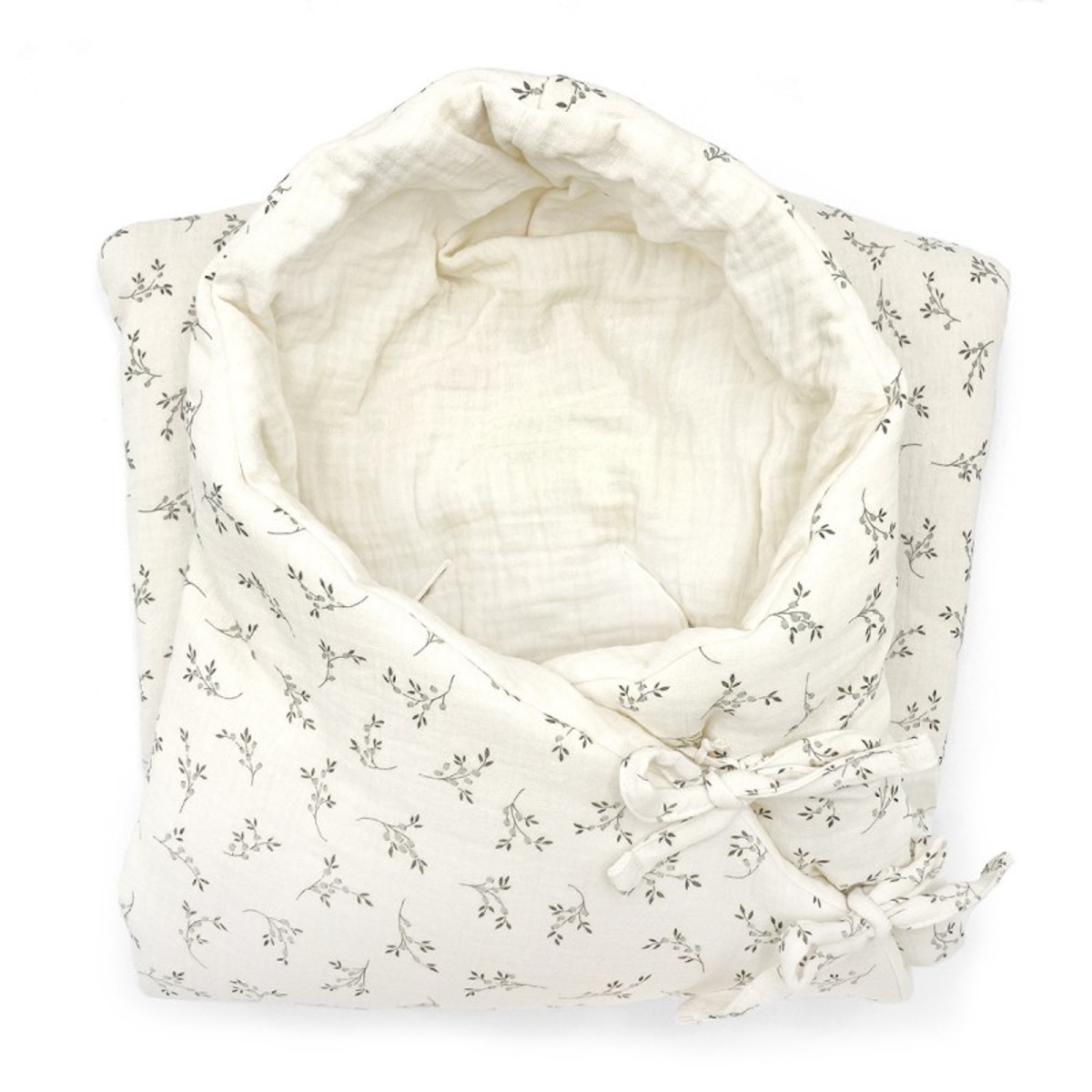 Nestchen CANDY Babyshower olive bloom