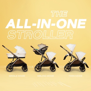 NEU ab 01/23 - GAZELLE S Gondel Moon Black | schwarz Cybex