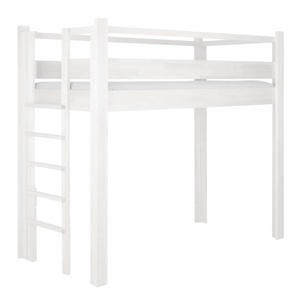 NEW Mitwachsendes Bett 90x200cm 5 in 1 Leiter Kurzseite DESTYLE de Breuyn weiß lackiert