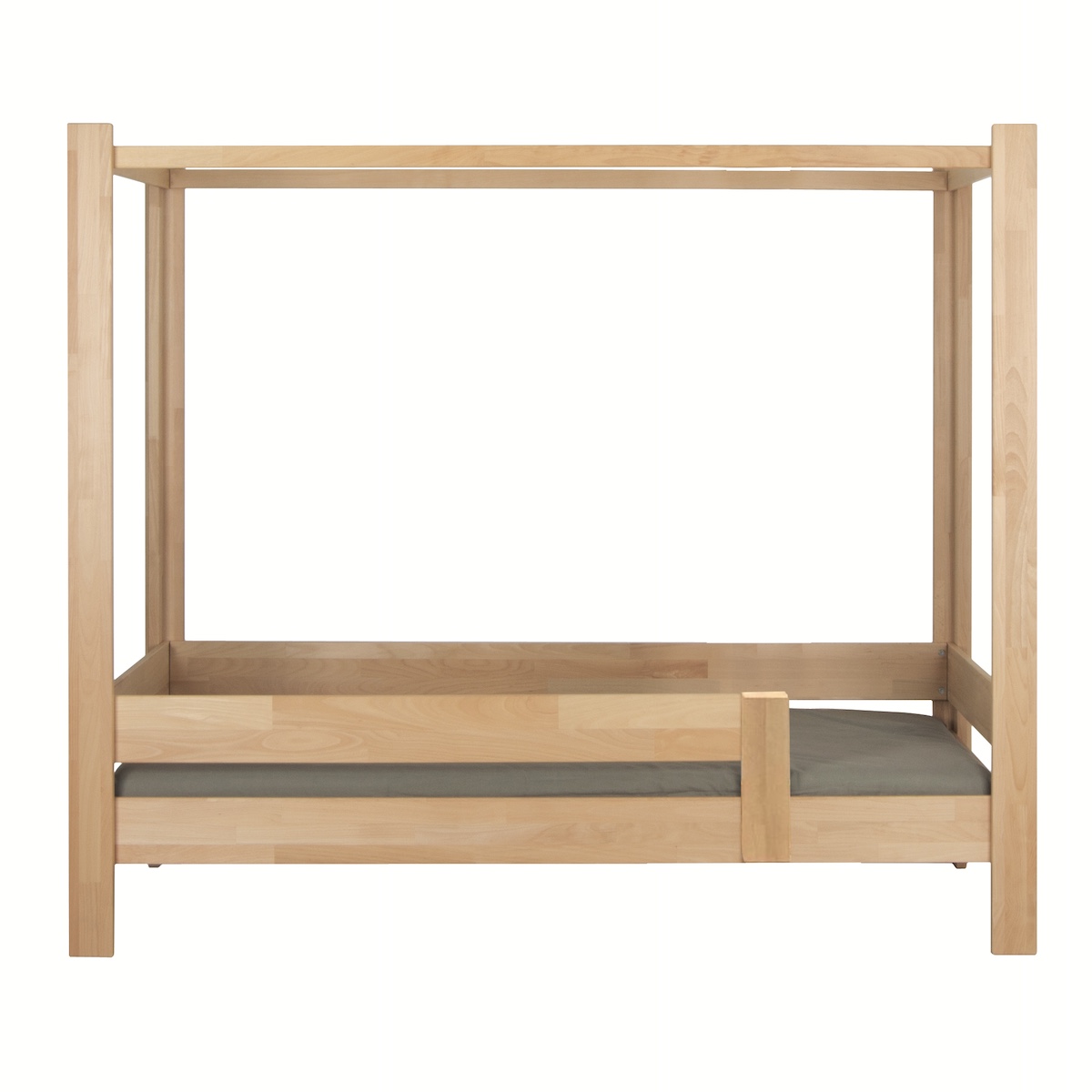 NEW Mitwachsendes Bett 90x200cm 7 in 1 Leiter Längsseite DESTYLE de Breuyn natur geölt