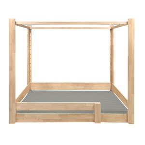 NEW Mitwachsendes Bett 90x200cm 7 in 1 Leiter Längsseite DESTYLE de Breuyn natur geölt