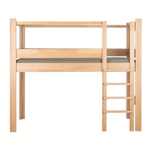 NEW Mitwachsendes Bett 90x200cm 7 in 1 Leiter Längsseite DESTYLE de Breuyn natur geölt