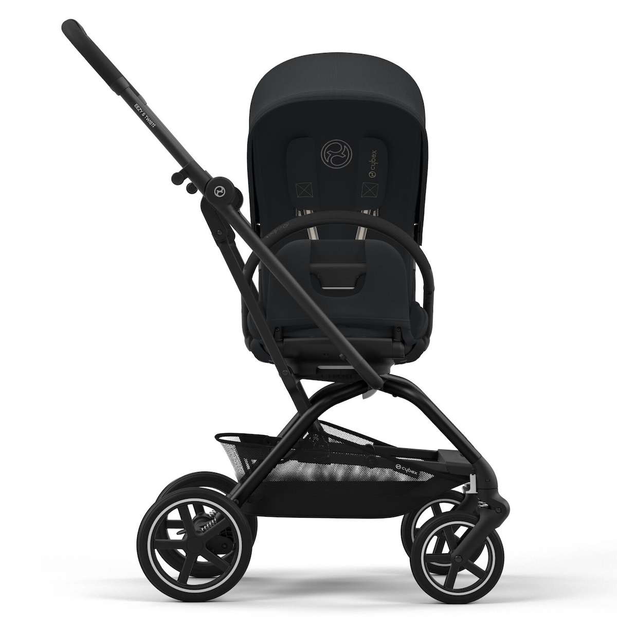 NEW Poussette EEZY S TWIST+ 2 Cybex cuir black-siège magic black black 