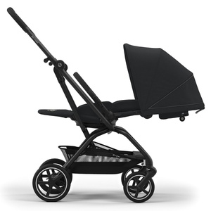 NEW Poussette EEZY S TWIST+ 2 Cybex cuir black-siège magic black black 