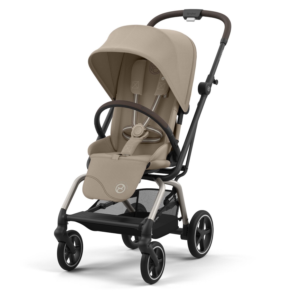 NEW Poussette EEZY S TWIST+ 2 Cybex taupe almond beige beige 